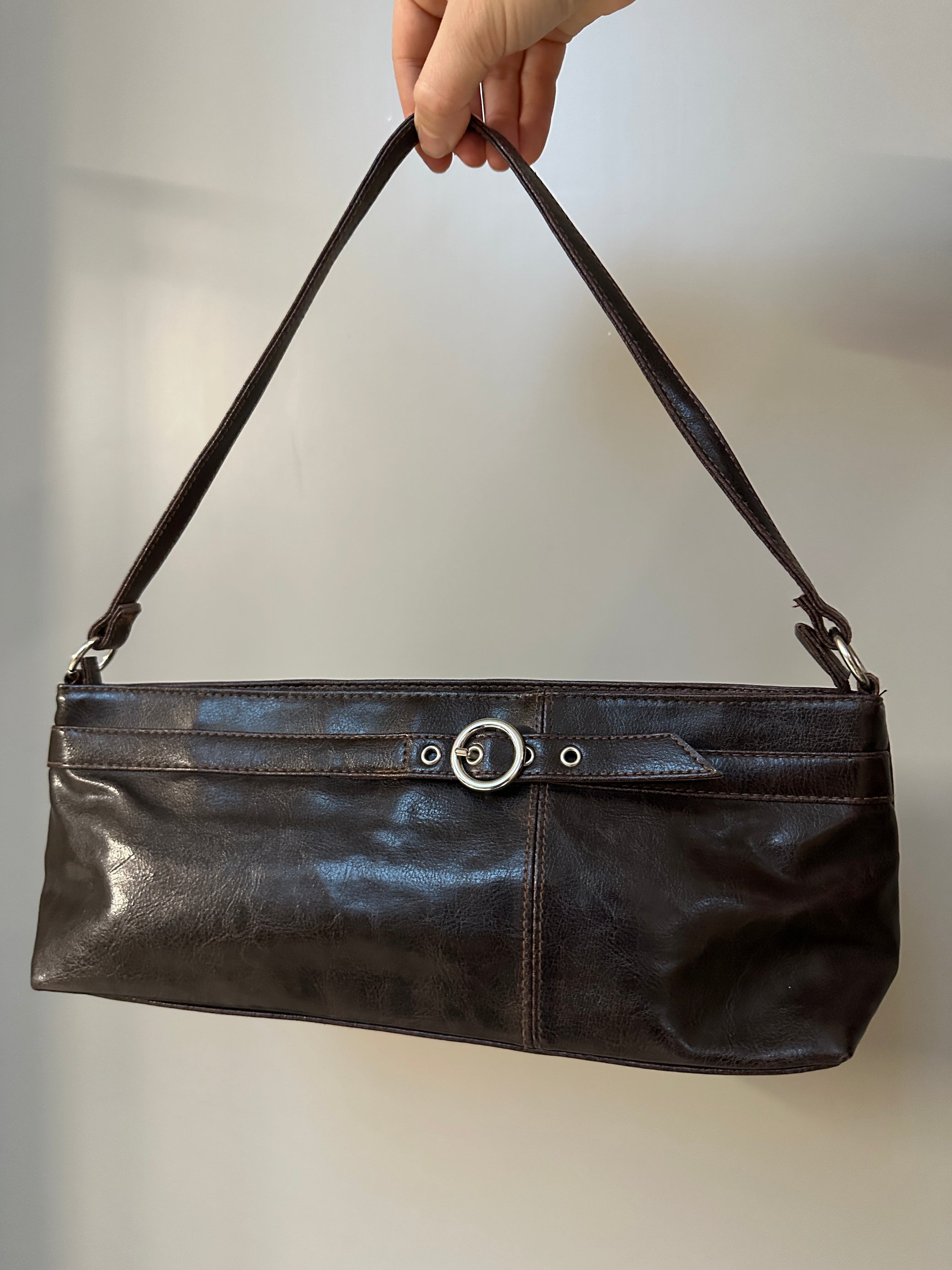 BROWN LEATHER BAG