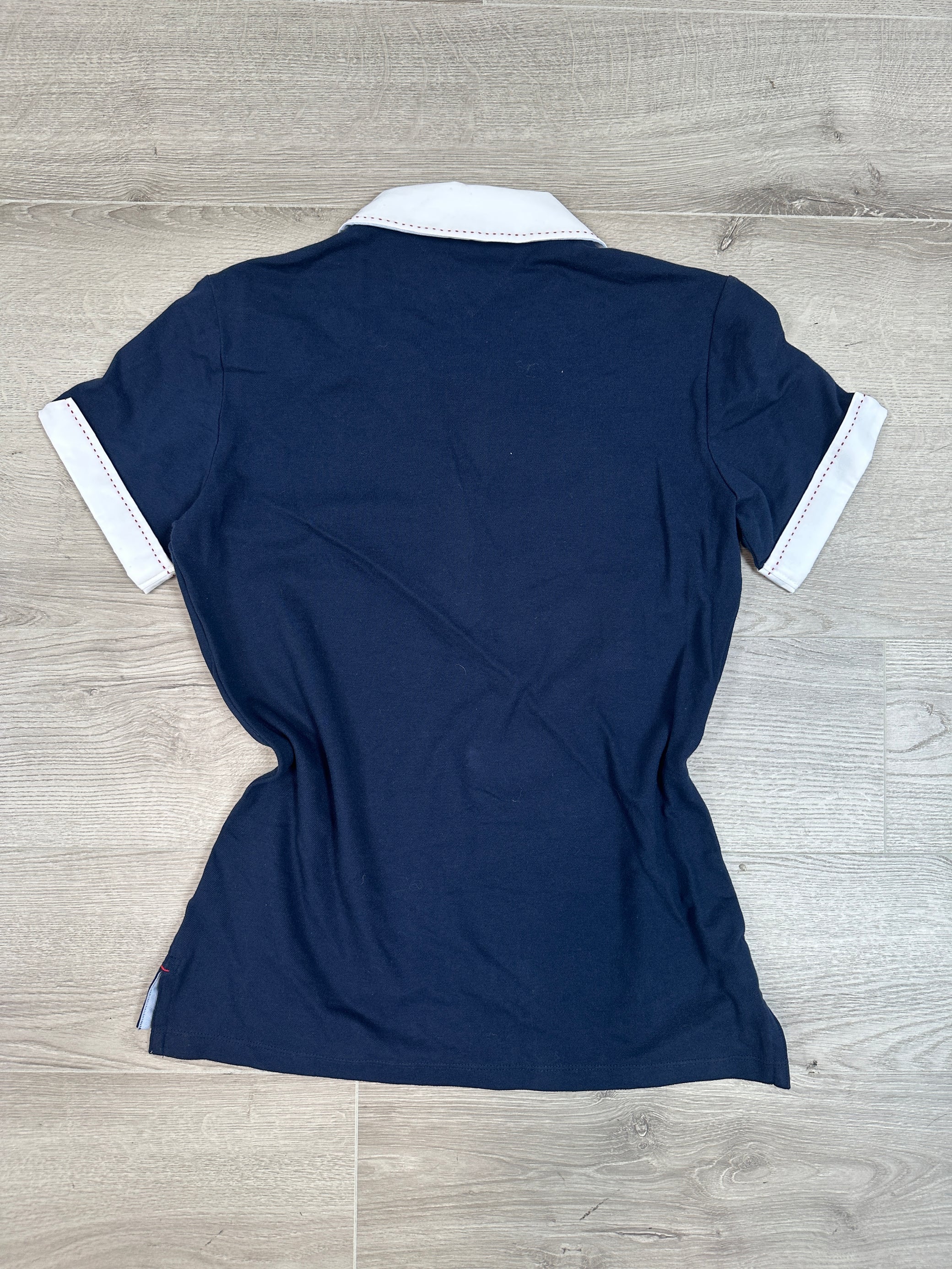 BLUE TOMMY HIFIGER POLO T-SHIRT