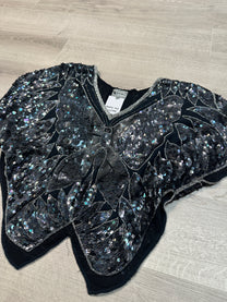 BUTTERFLY SEQUIN TOP