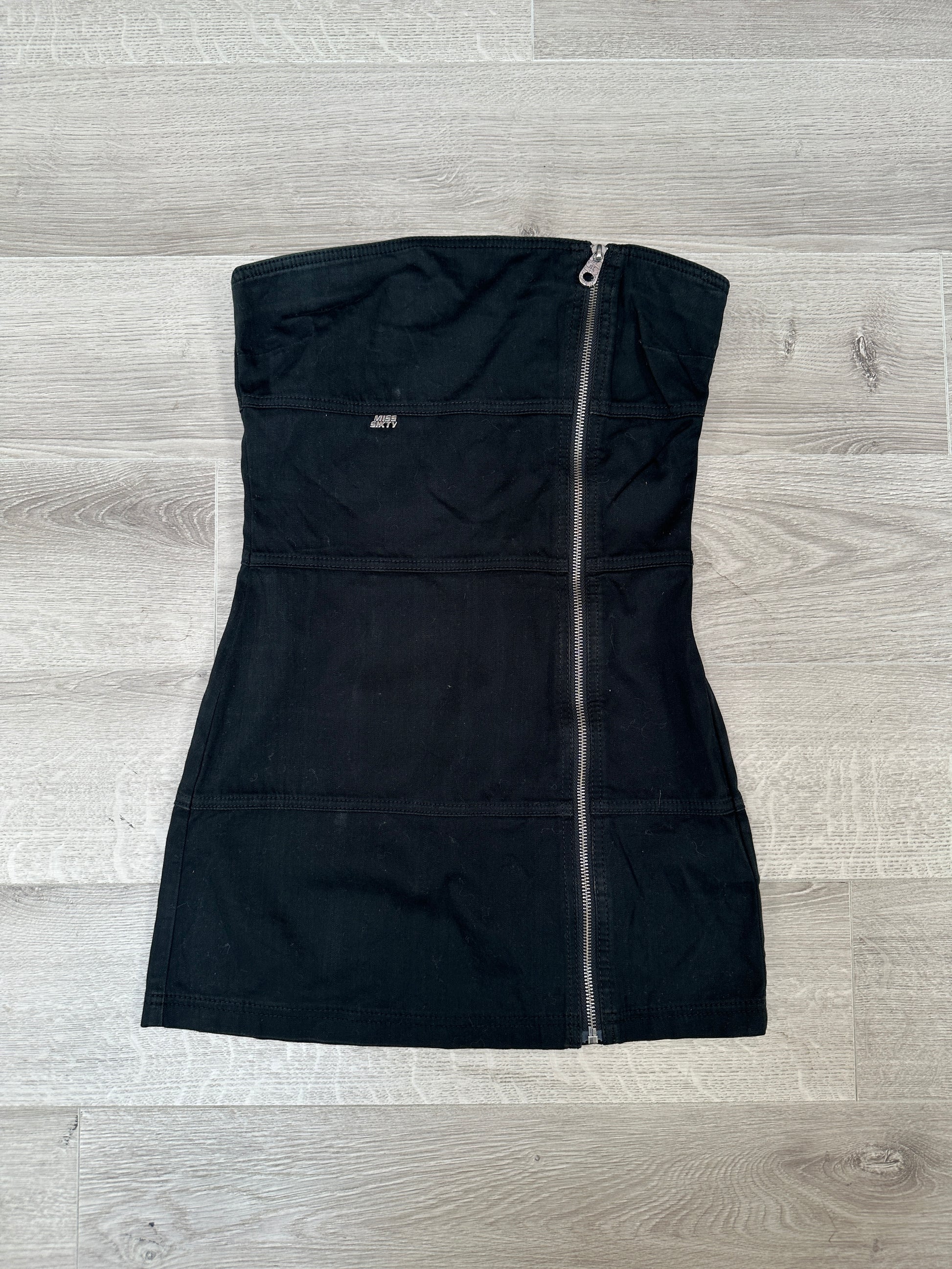BLACK MISS SIXTY MINI DRESS