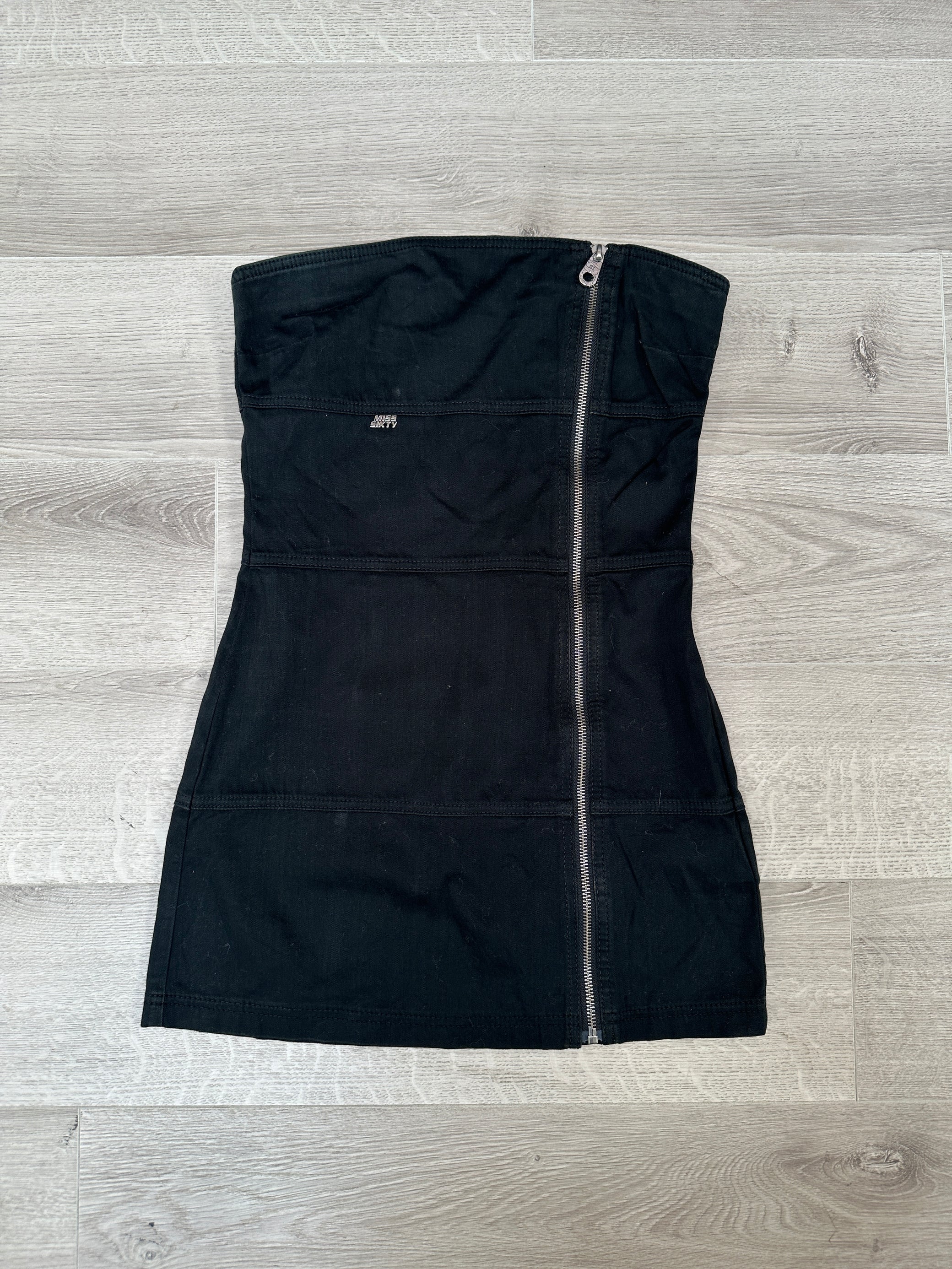 BLACK MISS SIXTY MINI DRESS