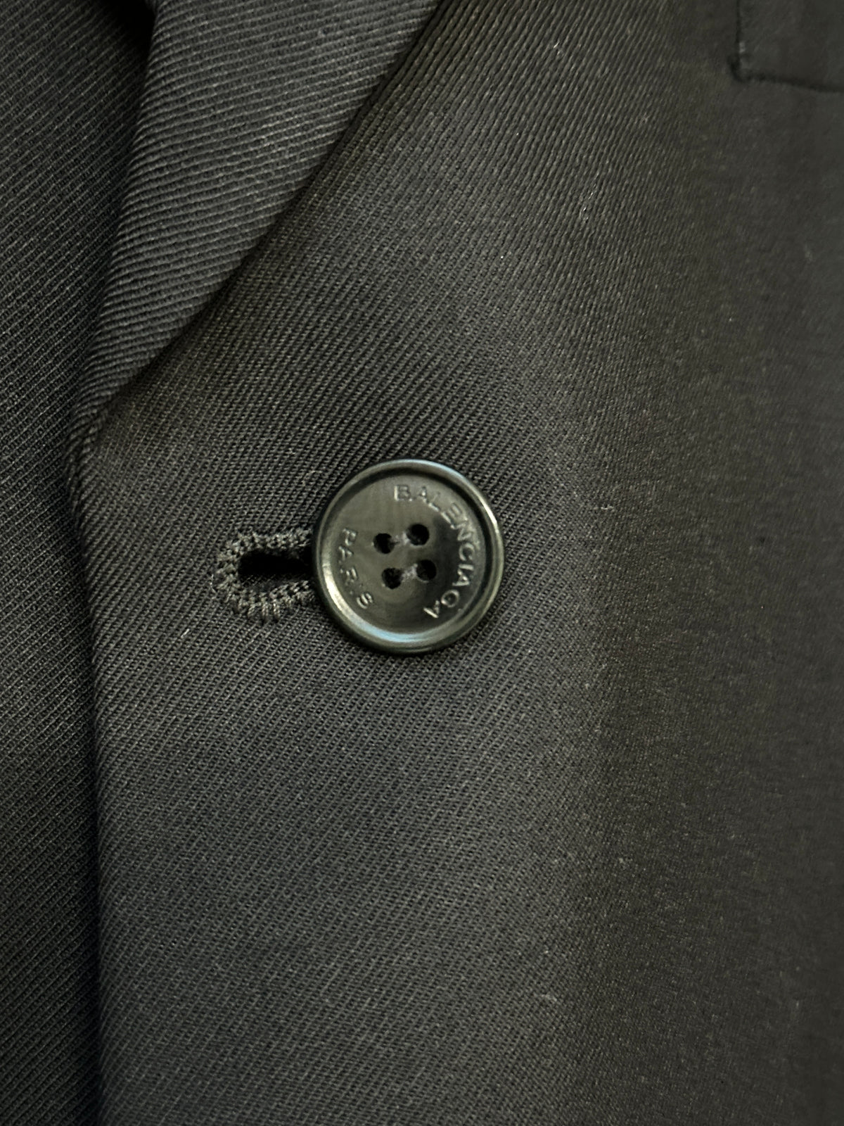 BALENCIAGA BLACK SUIT JACKET