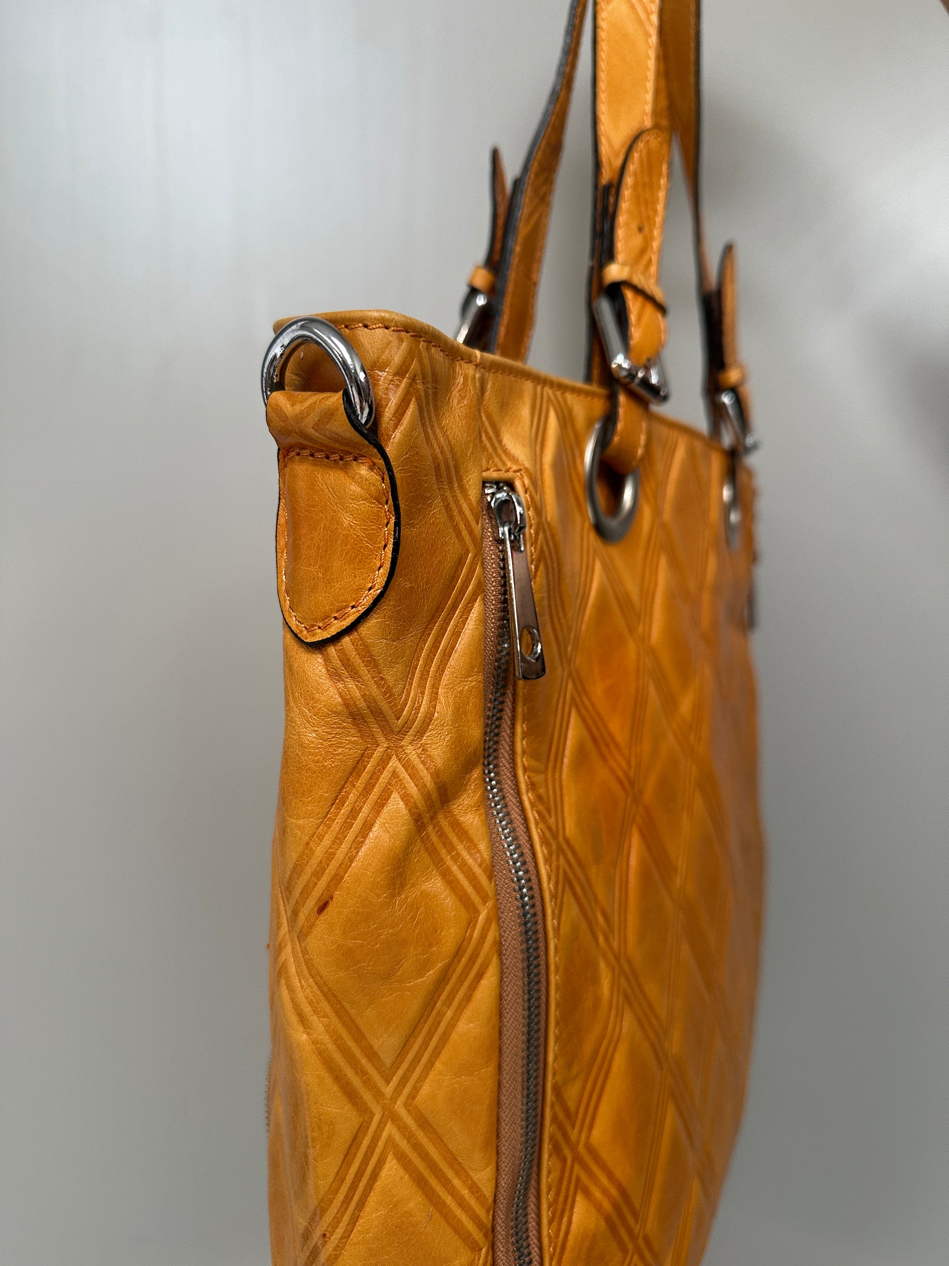 YELLOW LEATHER BAG