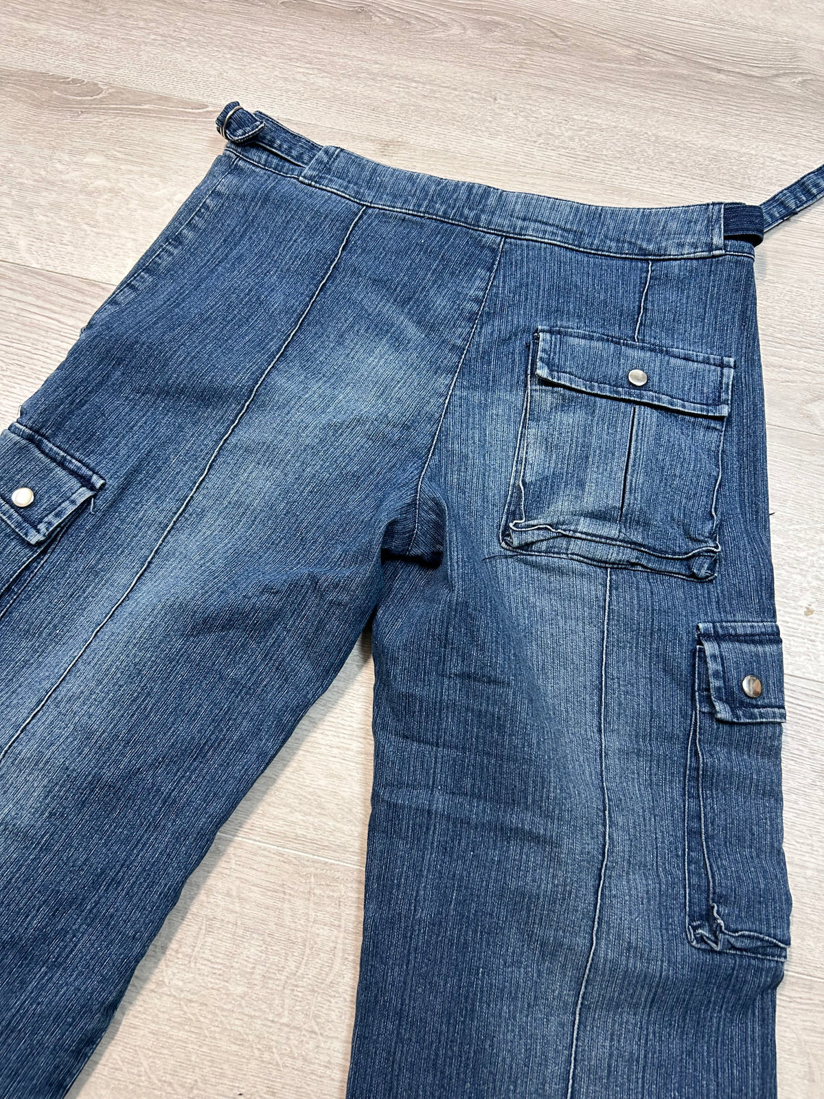 JEAN CARGO PANTS