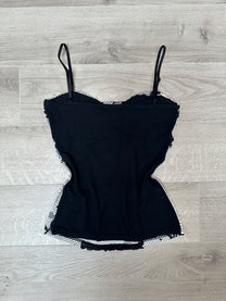BLACK &amp; WHITE TOP
