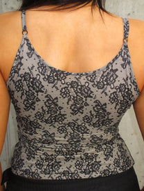 LACE PRINT TOP