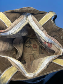 DIESEL GREEN DENIM BAG