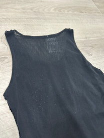 BLACK SEQUIN GRAPHIC TOP