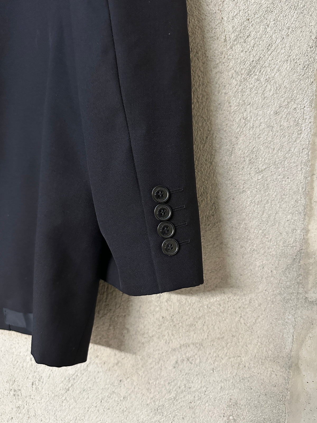 BALENCIAGA BLACK SUIT JACKET