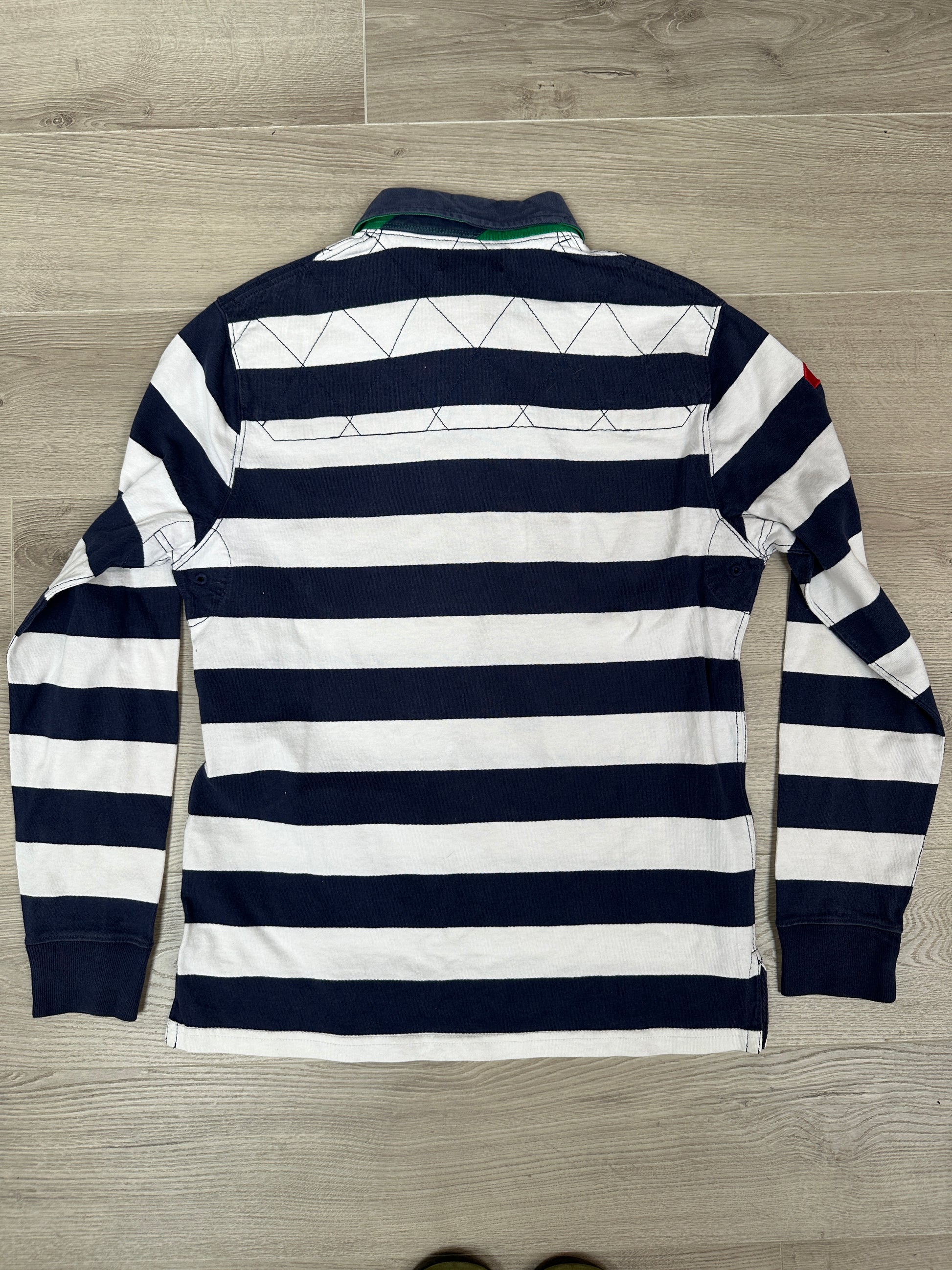 RALPH LAUREN STIPED POLO LONG-SLEEVE