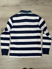 RALPH LAUREN STIPED POLO LONG-SLEEVE