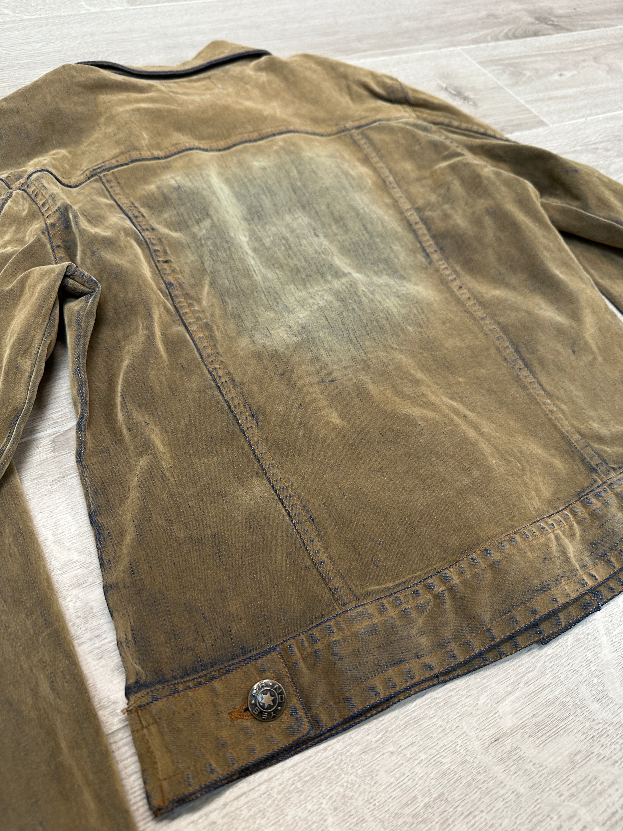 BROWN DENIM JACKET