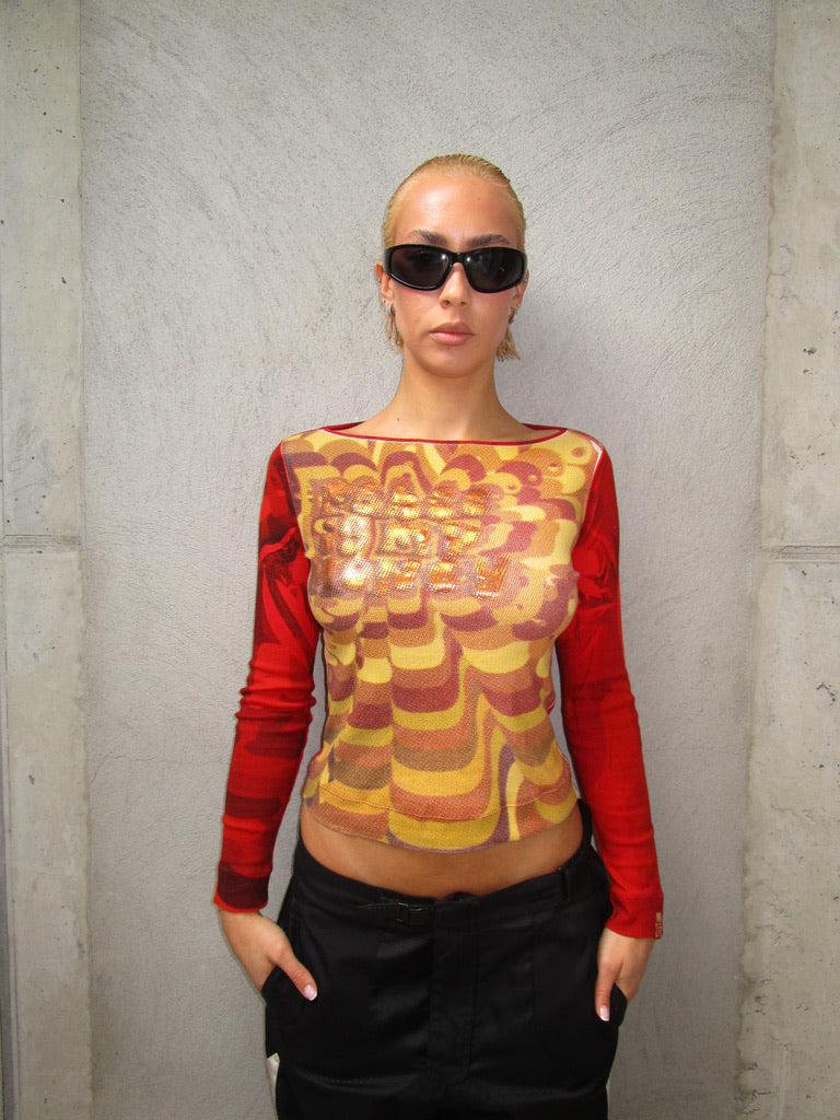 Miss sixty long sleeve top