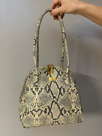 SNAKE PRINT BAG