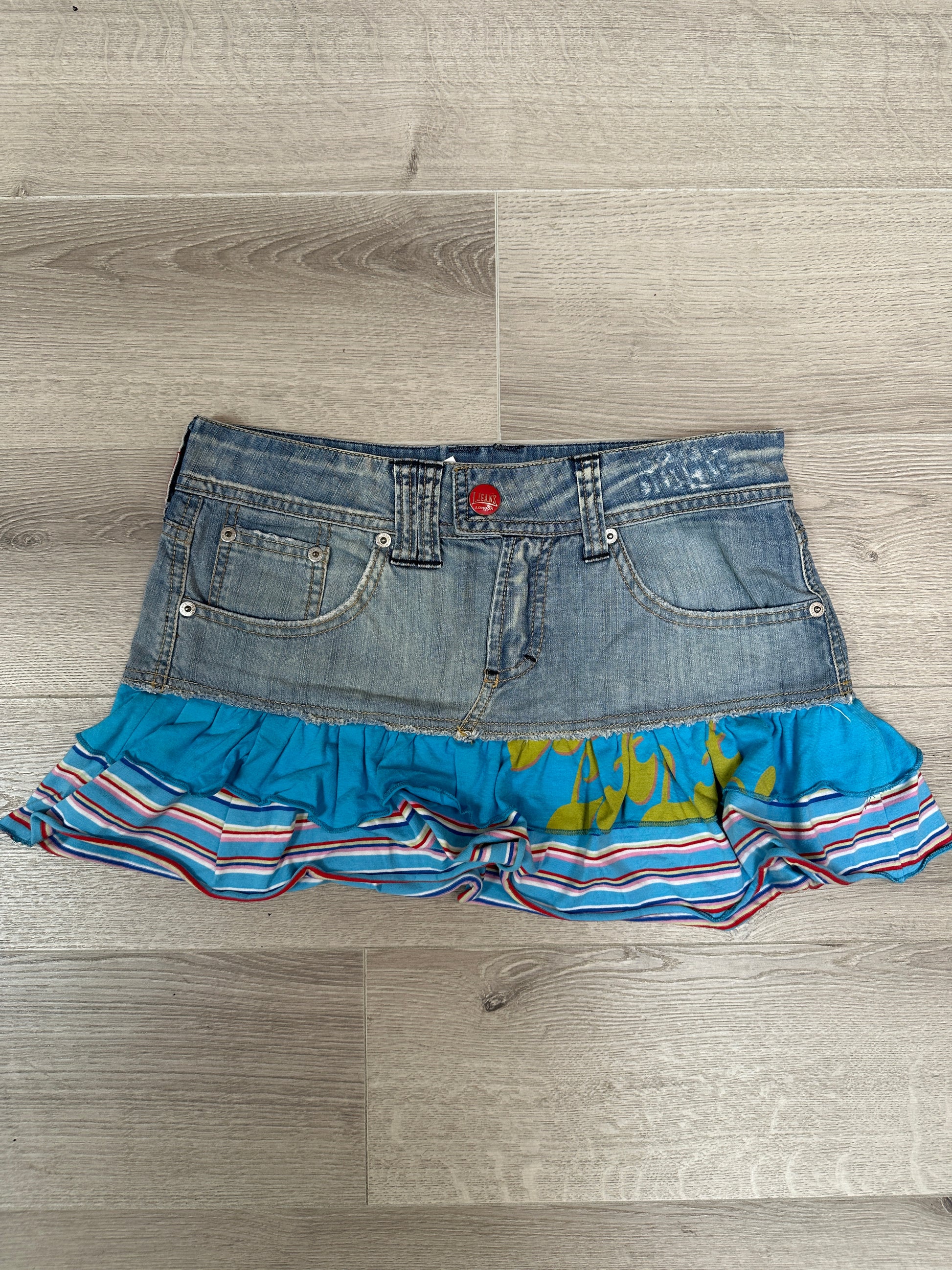 DENIM MINI SKIRT