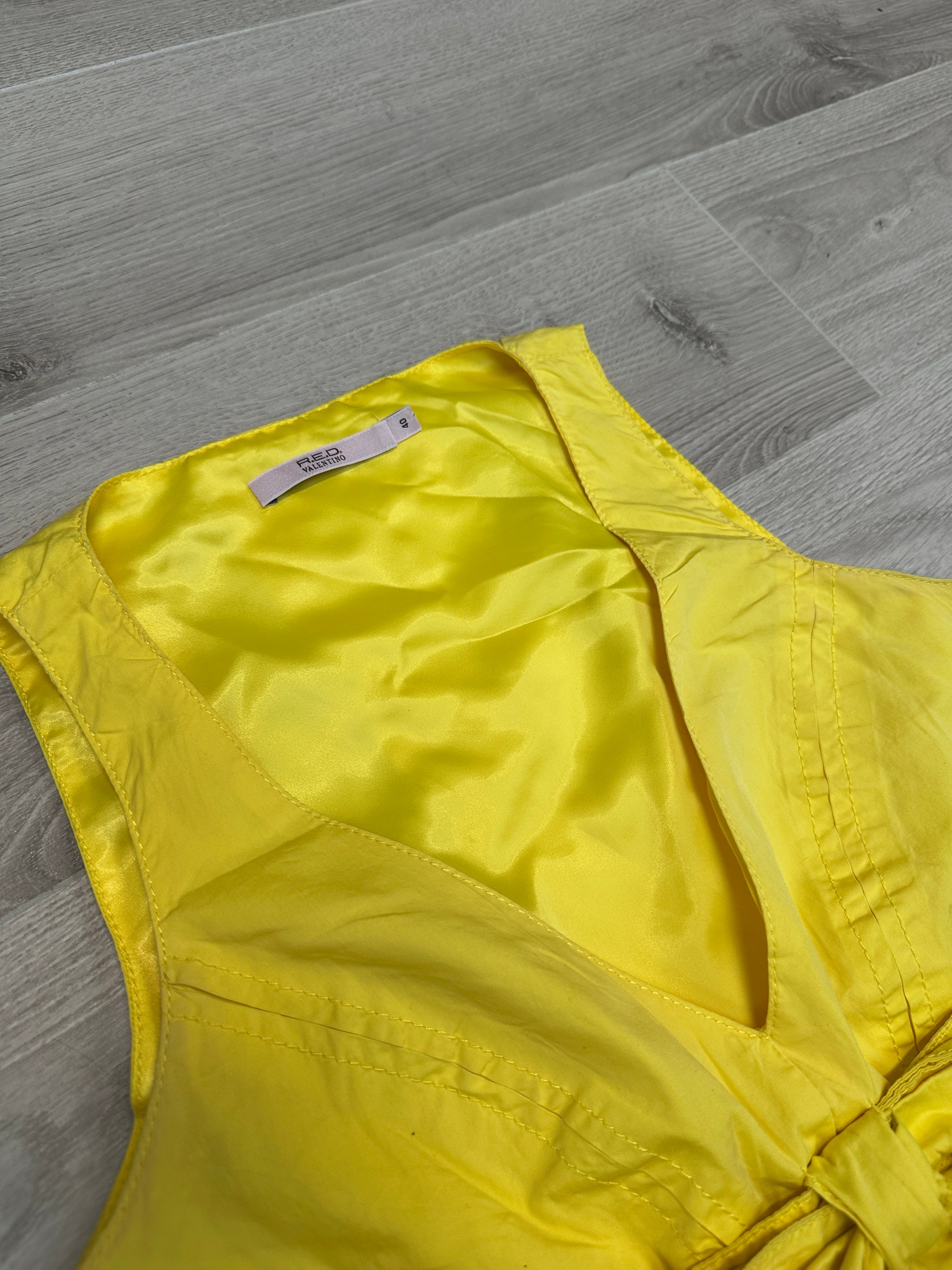 YELLOW VALENTINO TOP