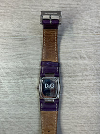 DOLCE &amp; GABBANA PURPLE WATCH