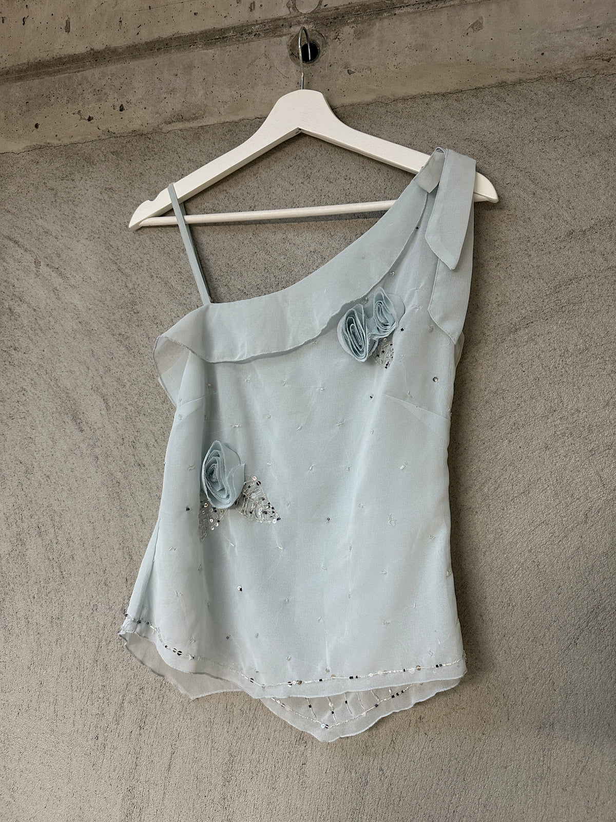 BLUE MESH TOP