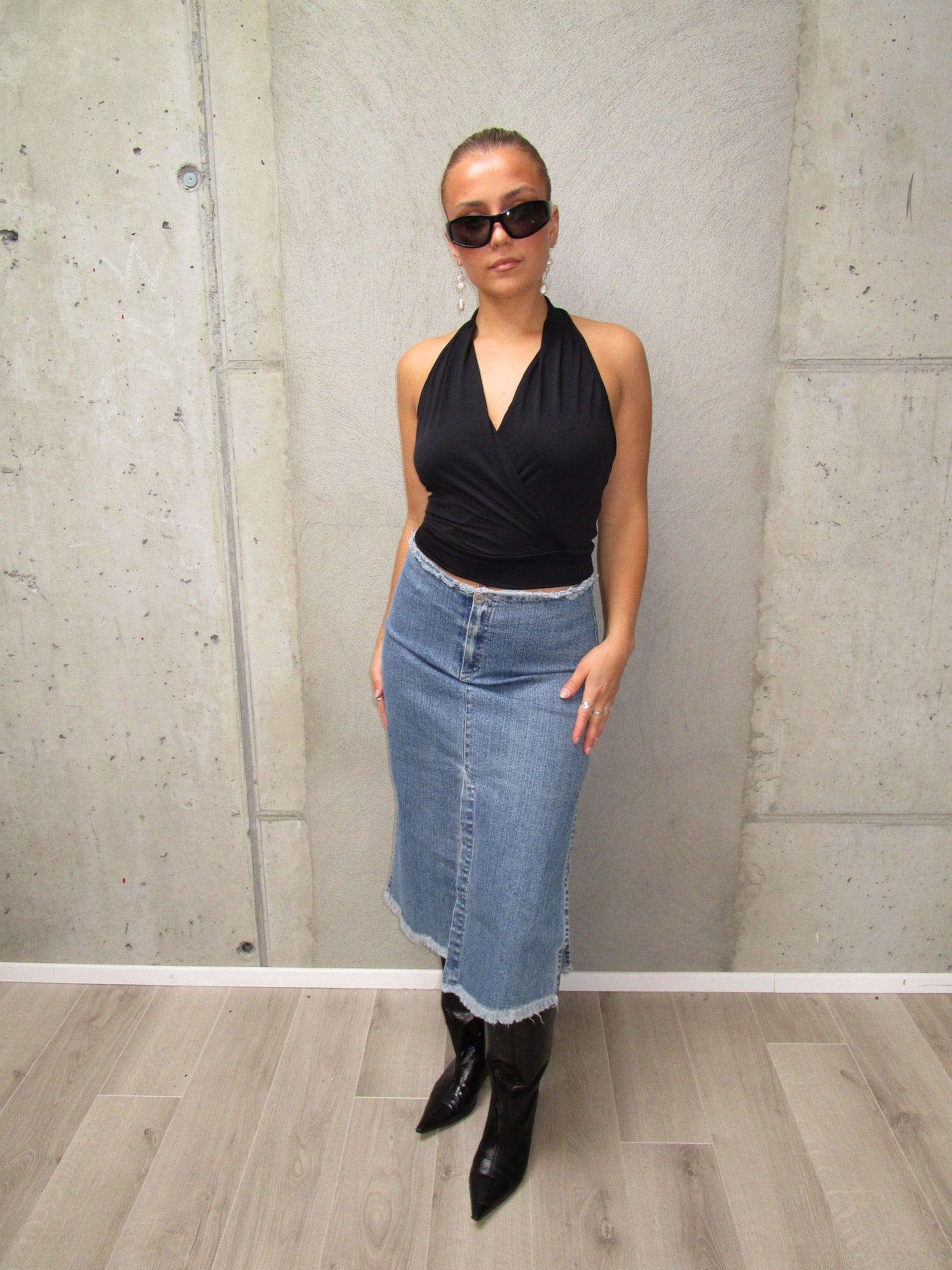 DENIM SKIRT