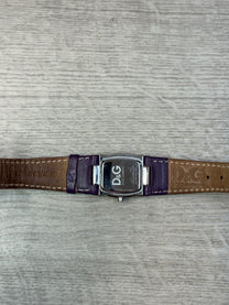 DOLCE &amp; GABBANA PURPLE WATCH