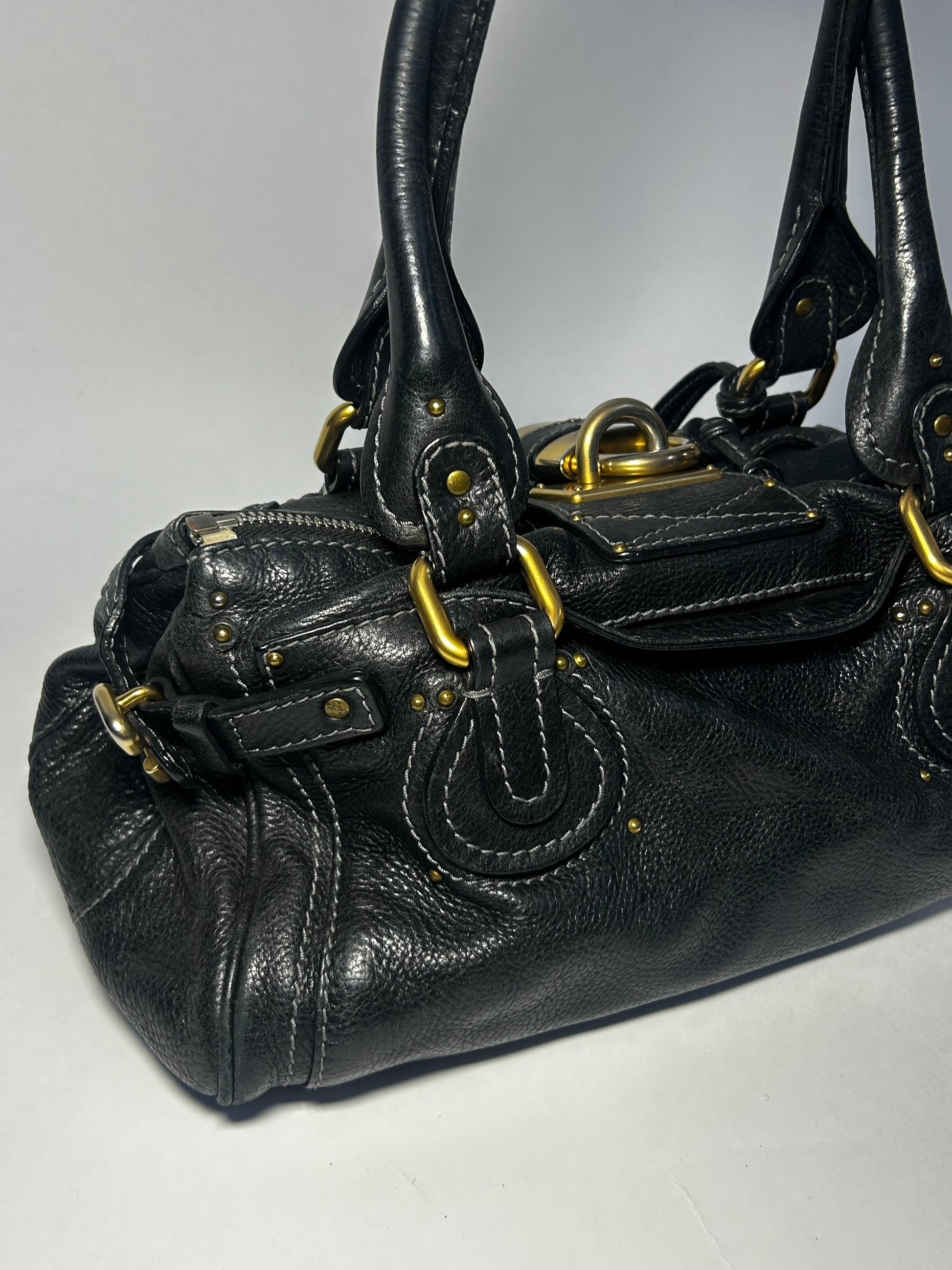 CHLOÉ PADDINGTON LEATHER HANDBAG