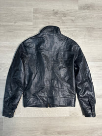 BLACK LEATHER JACKET