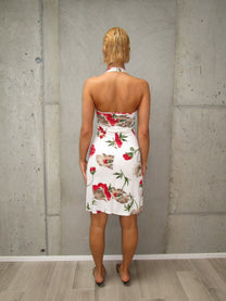 White flower dress