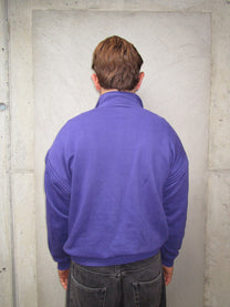 PURPLE ZIP UP
