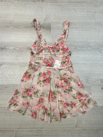 FLOWER SLIP DRESS