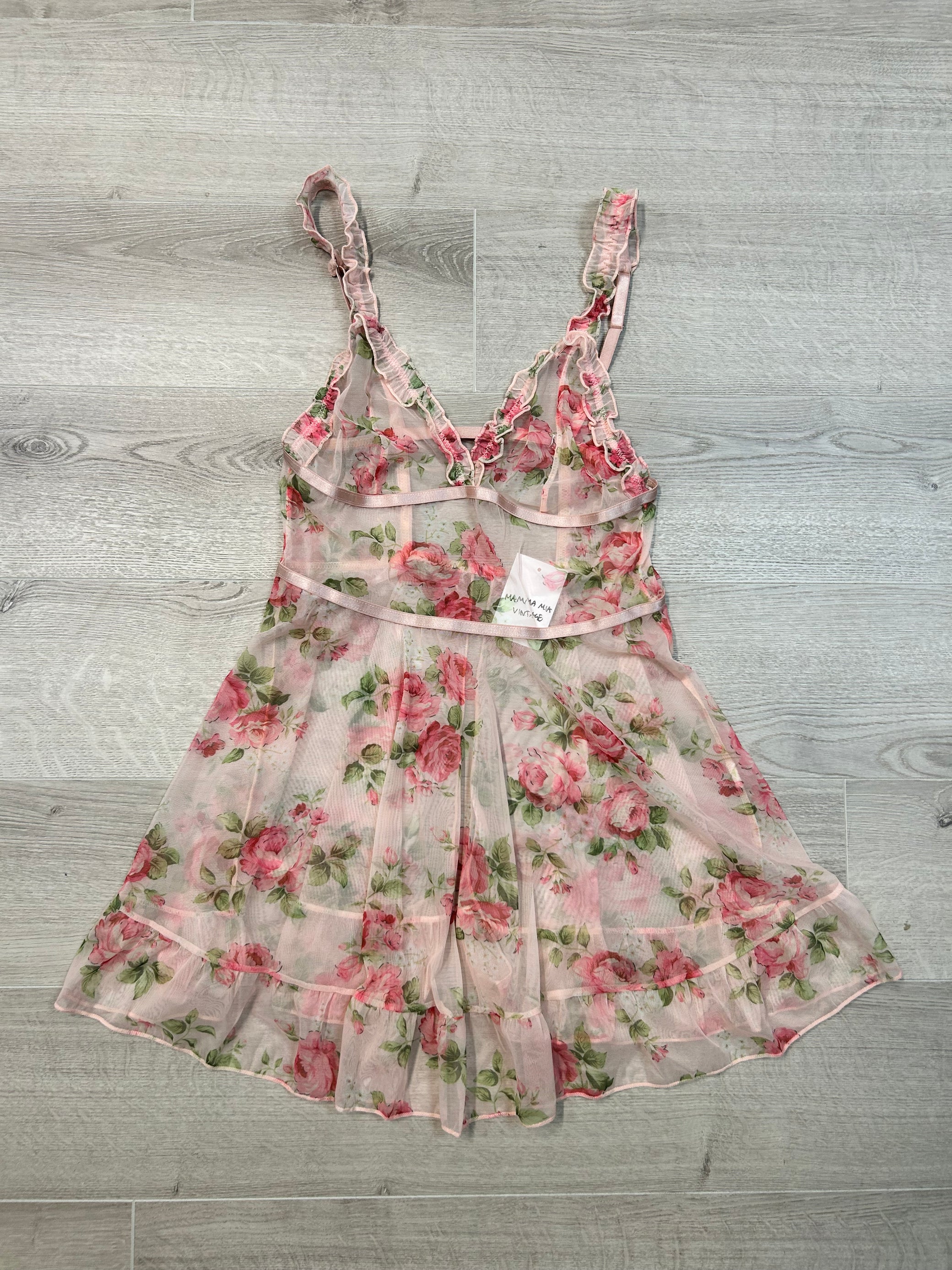 FLOWER SLIP DRESS