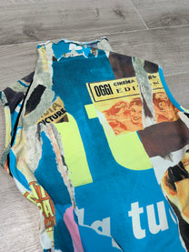 PRINTED HIGHNECK TOP