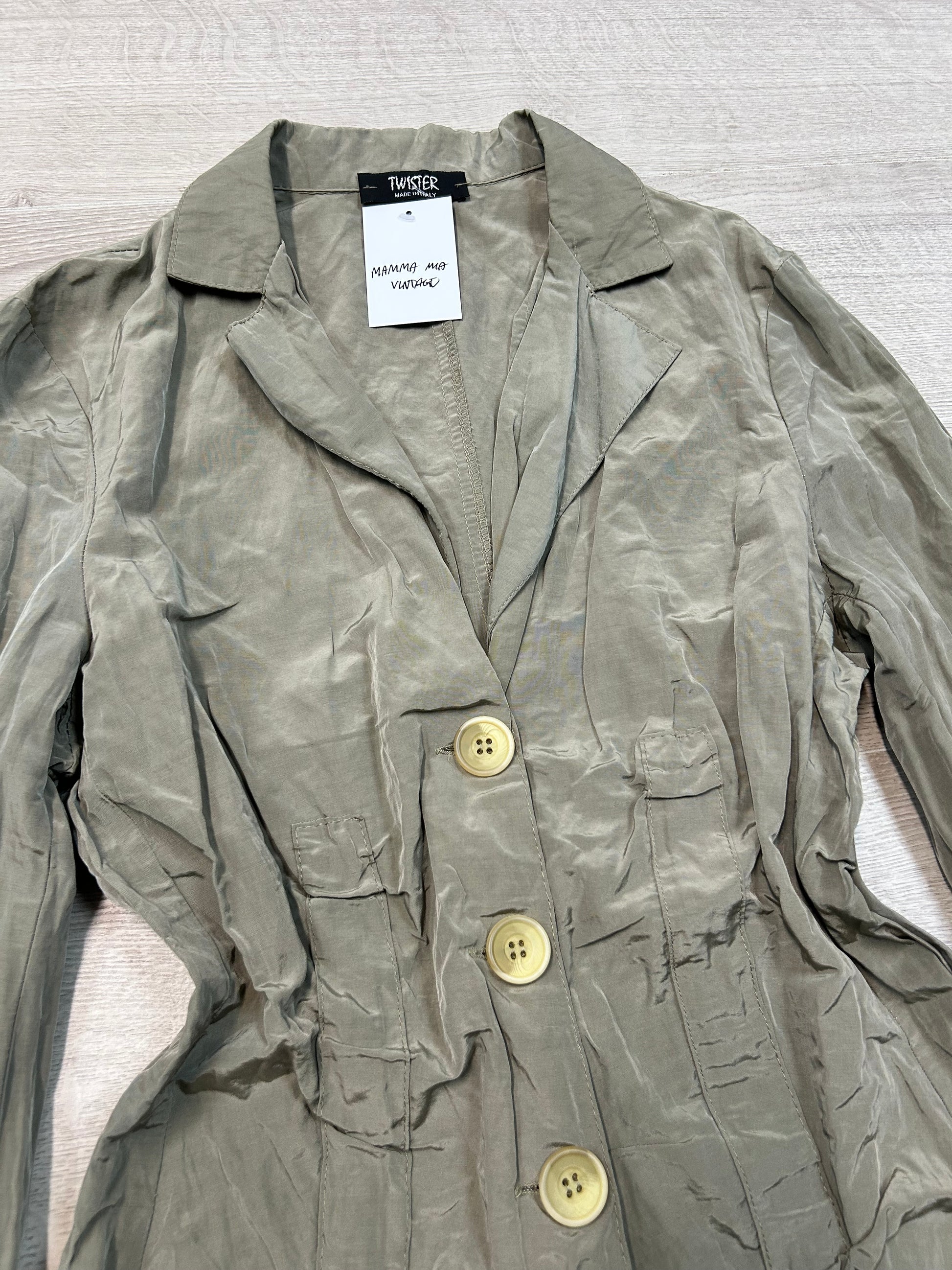GREEN BLAZER SHIRT