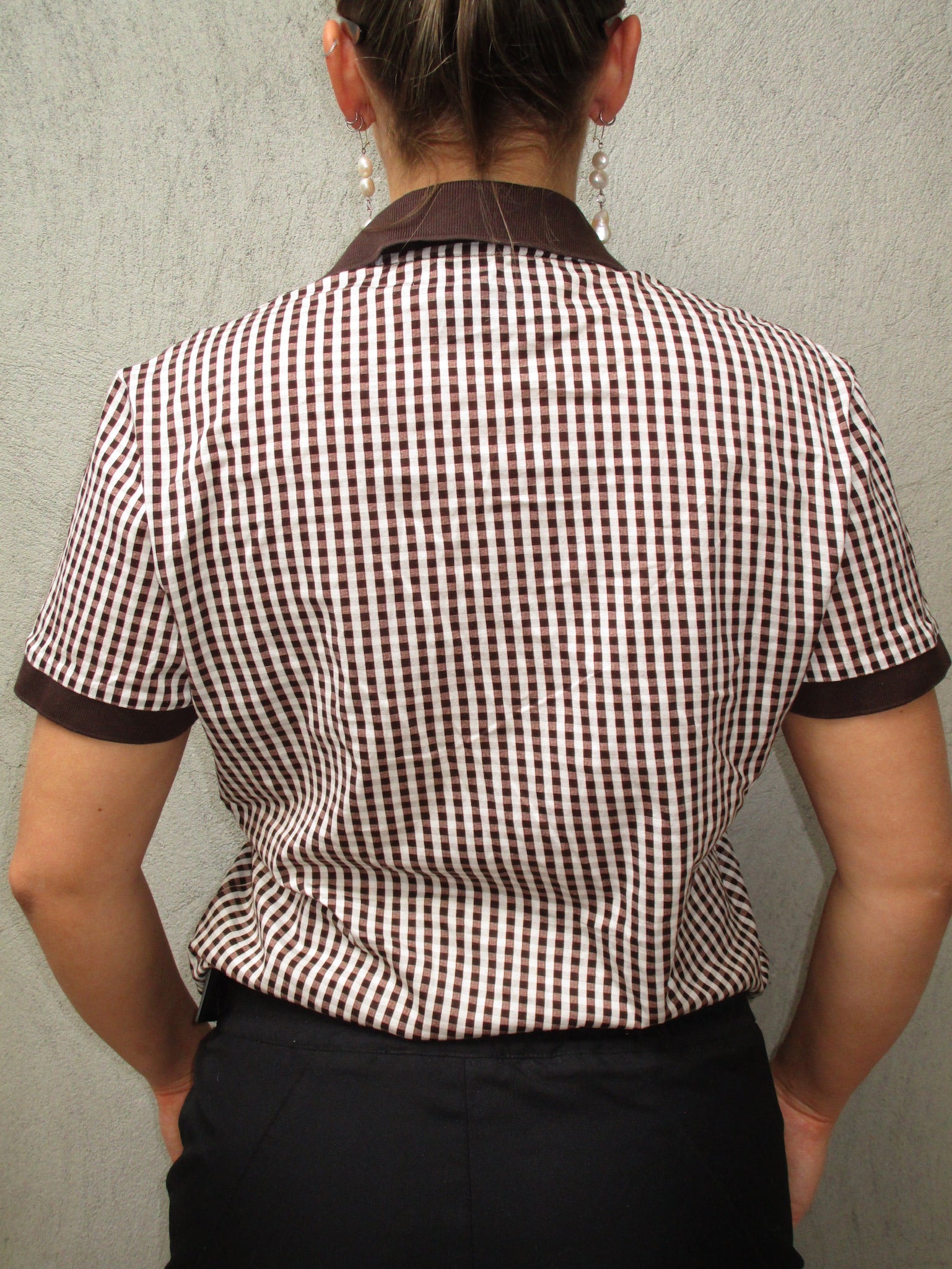 DOLCE &amp; GABBANA BROWN T-SHIRT