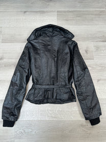BLACK LEATHER JACKET
