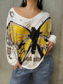 MISS SIXTY BUTTERFLY LONGLSEEVE