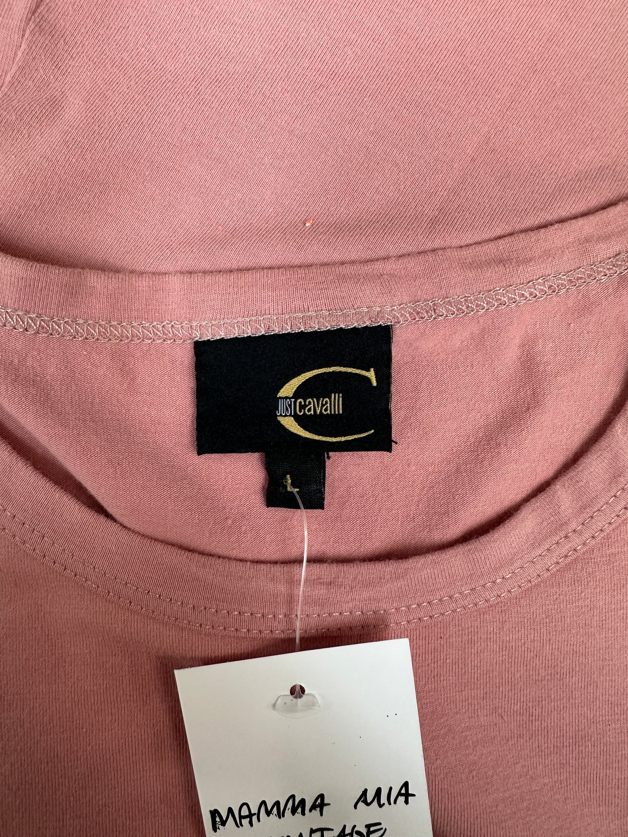 JUST CAVALLI PINK LONG SLEEVE