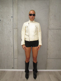 John Galliano leather jacket
