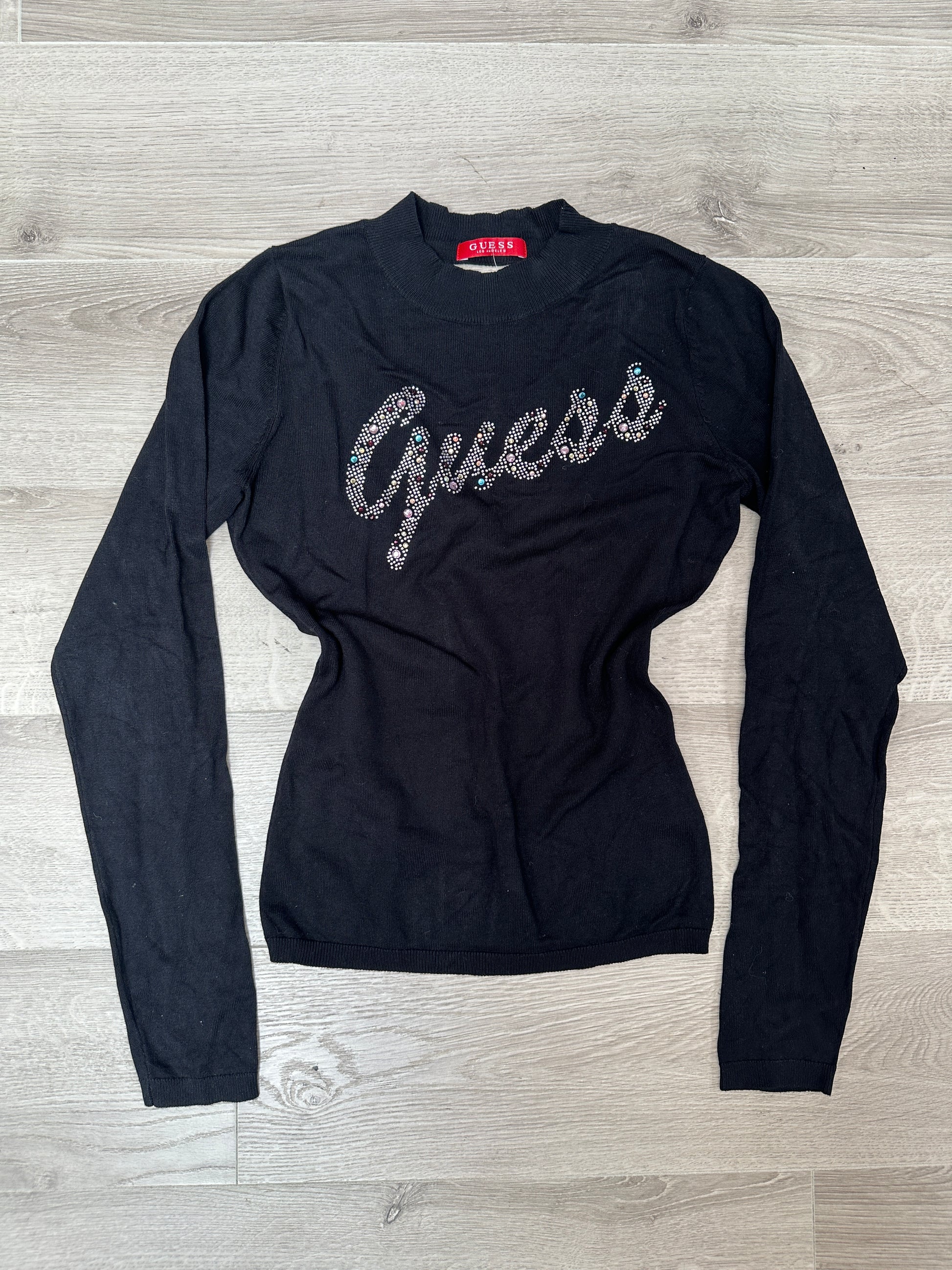 GUESS BLACK LONG-SLEEVE