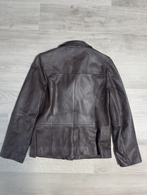 BROWN LEATHER JACKET