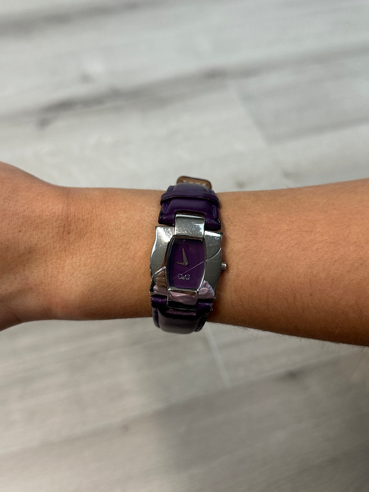 DOLCE &amp; GABBANA PURPLE WATCH