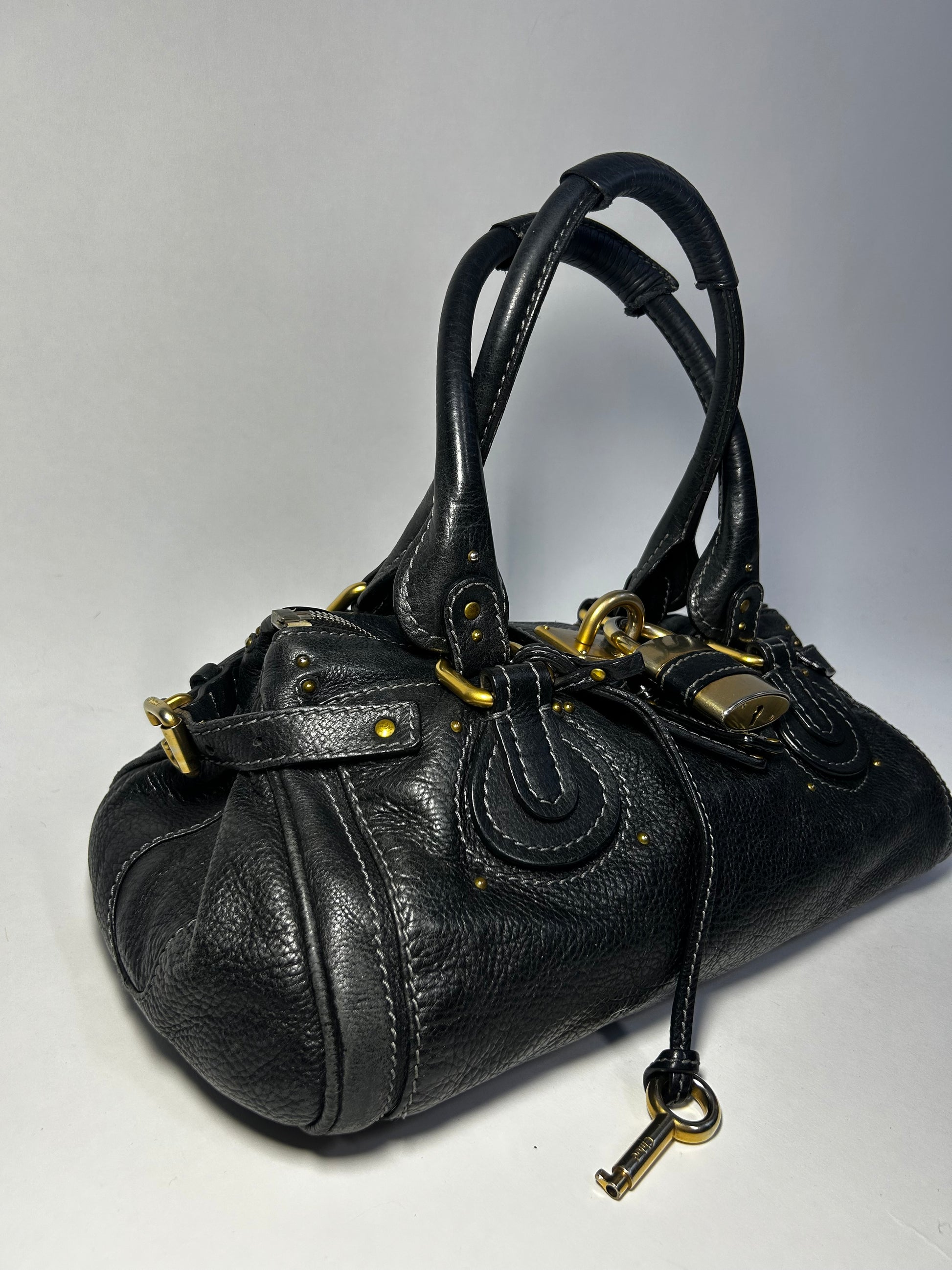 CHLOÉ PADDINGTON LEATHER HANDBAG