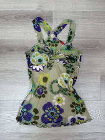 GREEN FLOWER TOP