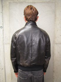 BLACK LEATHER JACKET