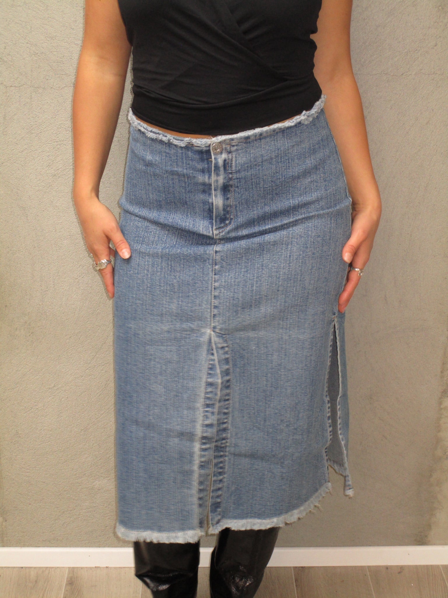 DENIM SKIRT