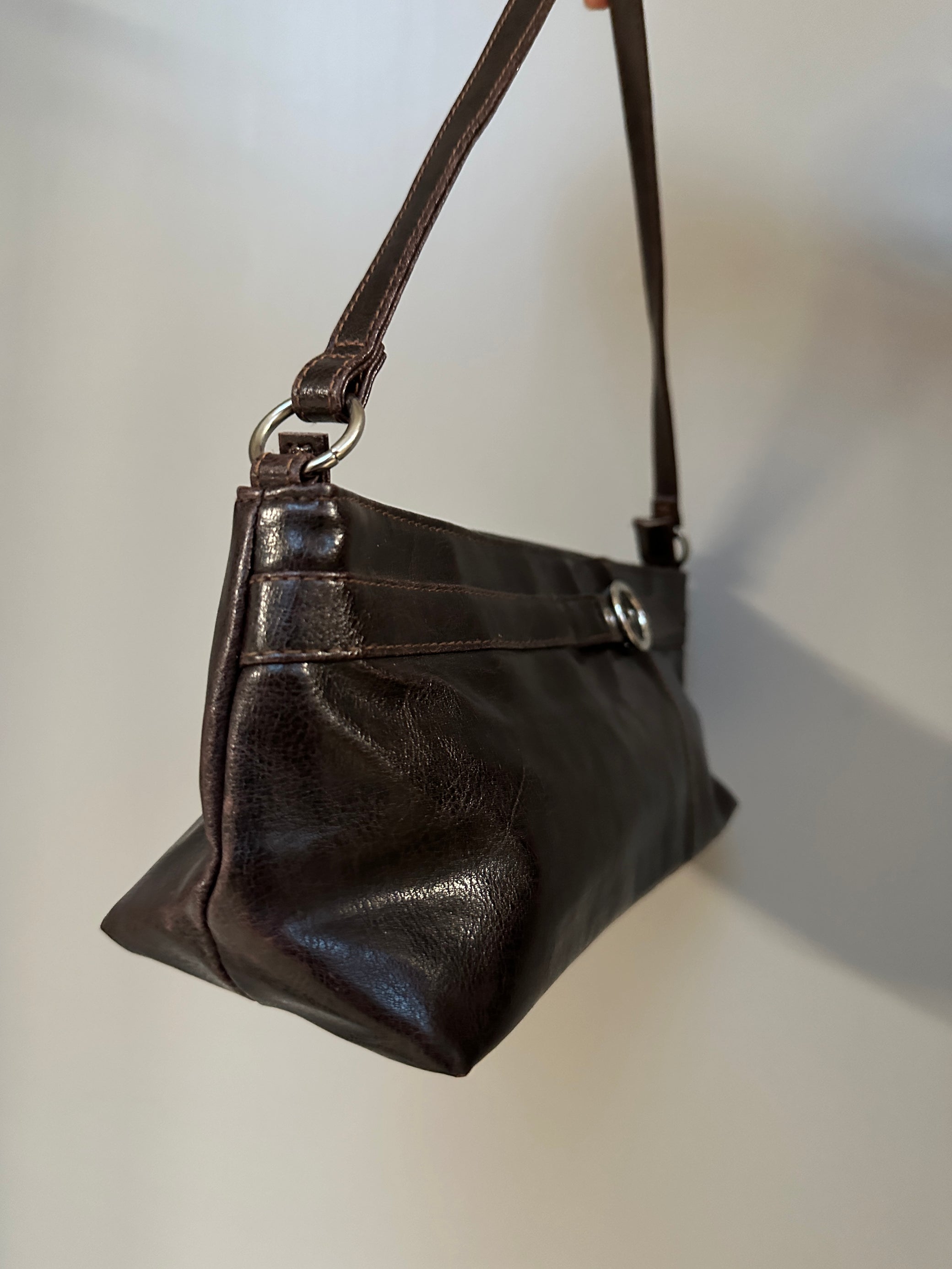 BROWN LEATHER BAG