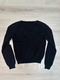BLACK CARDIGAN WITH BEADS