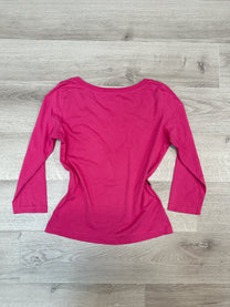 PINK LONG-SLEEVE TOP