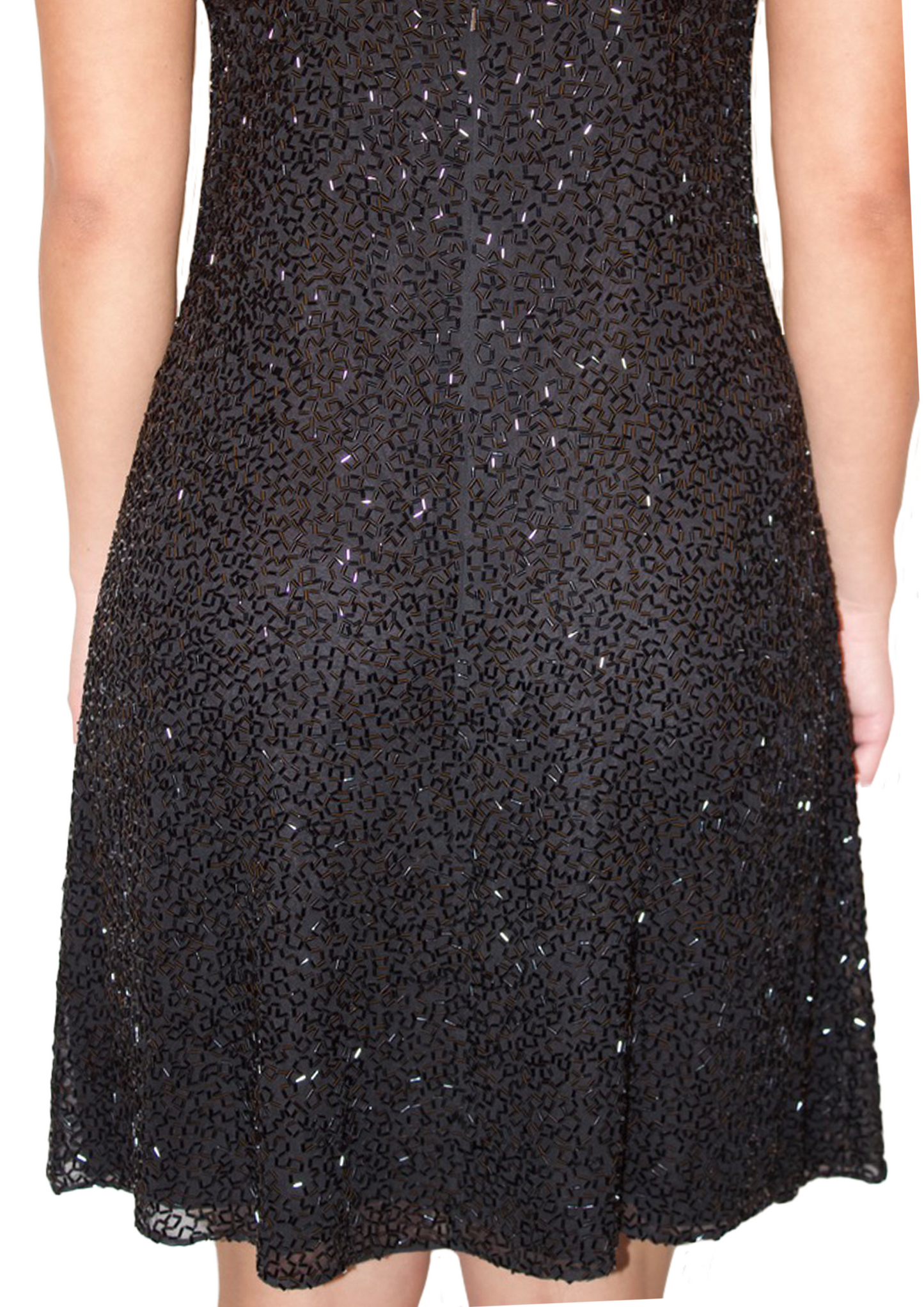 BLACK SEQUIN DRESS