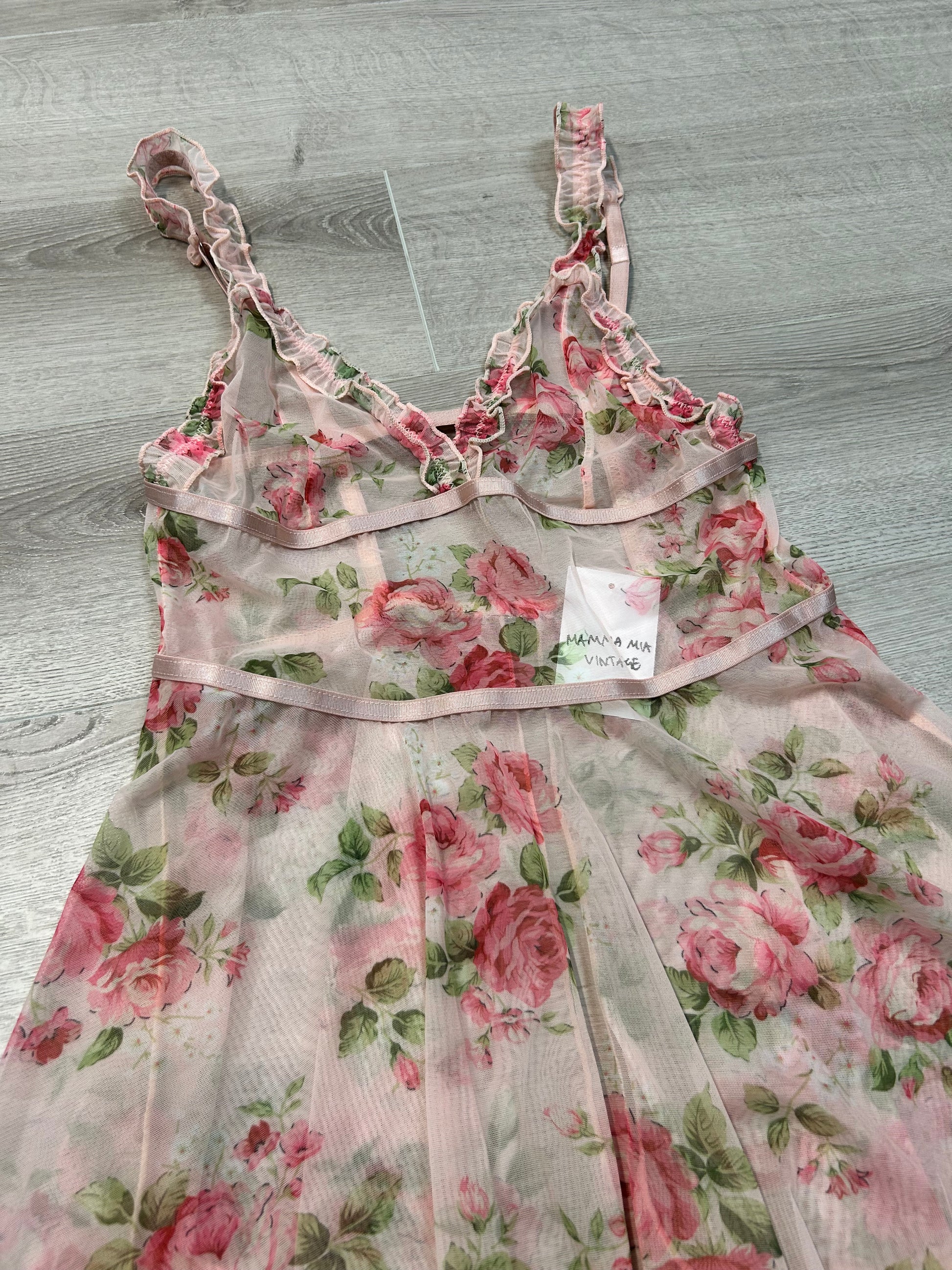 FLOWER SLIP DRESS