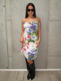 WHITE FLOWER DRESS